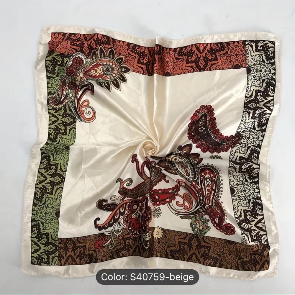 NWT beige scarf